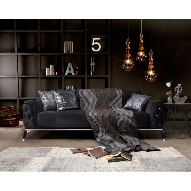 Ριχτάρι Πολυθρόνας (180Χ180) Mcdecor 236 Brown - MCDECOR 180x180