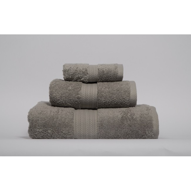 Πετσέτα Προσώπου (50X100) Mcdecor Electra Grey - MCDECOR