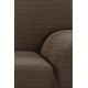 Ελαστικό Κάλυμμα Διθέσιου Καναπέ Akari Καφέ - MCDECOR 140x190 Ελαστικό Κάλυμμα Διθέσιου Καναπέ Akari Καφέ - MCDECOR 140x190