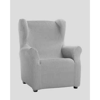 Ελαστικό Κάλυμμα Μπερζέρας Tunez Γκρι Ανοιχτό - MCDECOR 70x110