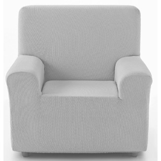 Ελαστικό Κάλυμμα Πολυθρόνας Tunez Γκρι Ανοιχτό - MCDECOR 70x110