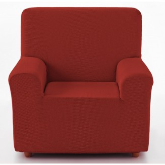 Ελαστικό Κάλυμμα Πολυθρόνας Tunez Κεραμιδί - MCDECOR 70x110