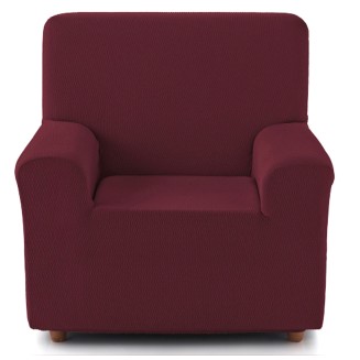 Ελαστικό Κάλυμμα Πολυθρόνας Tunez Κόκκινο - MCDECOR 70x110