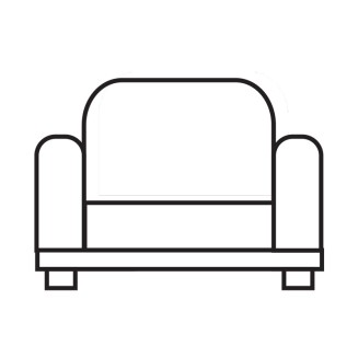 Ελαστικό Κάλυμμα Πολυθρόνας Tunez Πράσινο - MCDECOR 70x110