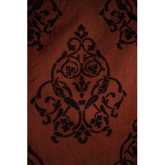 Κουρτίνα Με Κρίκους 140x260 Mc Decor Victory Red