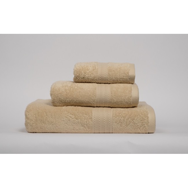 Πετσέτα Σώματος (80X150) Mcdecor Ismini Beige - MCDECOR