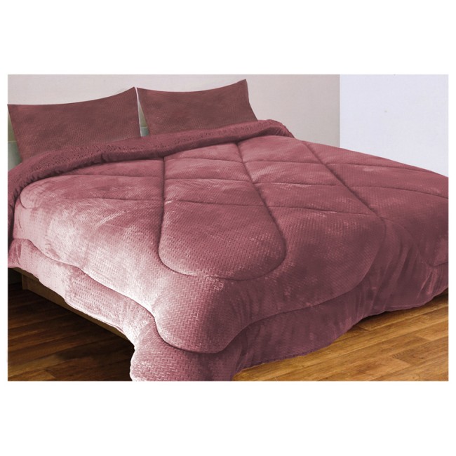 Κουβερτοπάπλωμα Υπέρδιπλο (220X240) Waves Pink - MCDECOR