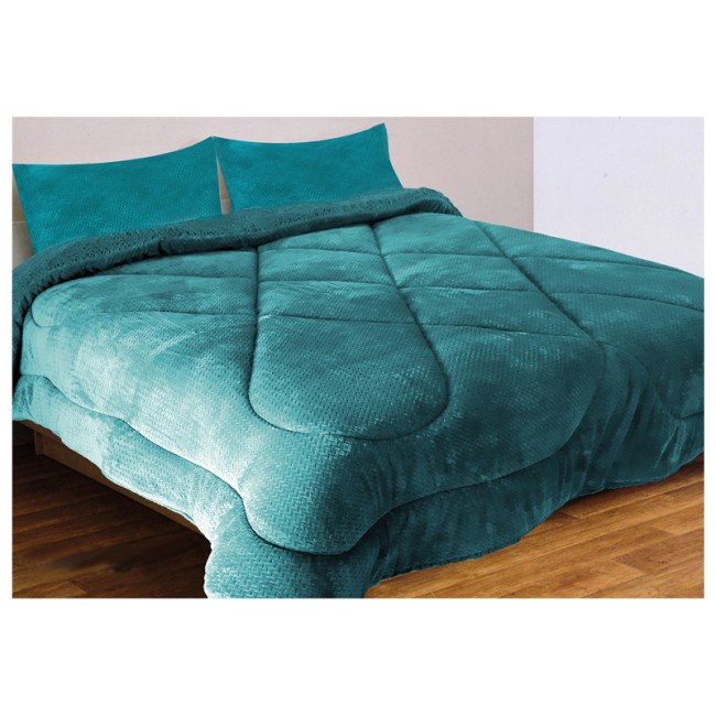 Κουβερτοπάπλωμα Υπέρδιπλο (220X240) Waves Turquoise - MCDECOR