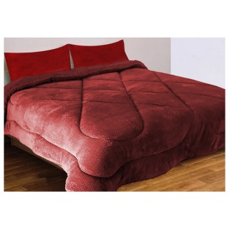 Κουβερτοπάπλωμα Σετ 3 Τεμ. Υπέρδιπλο 220x240 Mc Decor Waves Burgundy Κουβερτοπάπλωμα Σετ 3 Τεμ. Υπέρδιπλο 220x240 Mc Decor Waves Burgundy