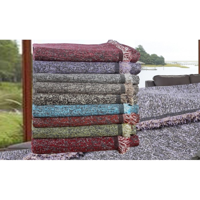 Ριχτάρι Διθέσιου (180X250) Mcdecor Malta Καρπουζί - MCDECOR 180x300