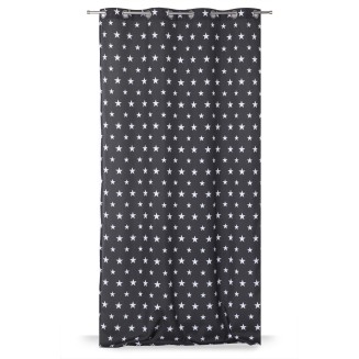 Κουρτίνα Με Κρίκους 140x240 Mc Decor Stars