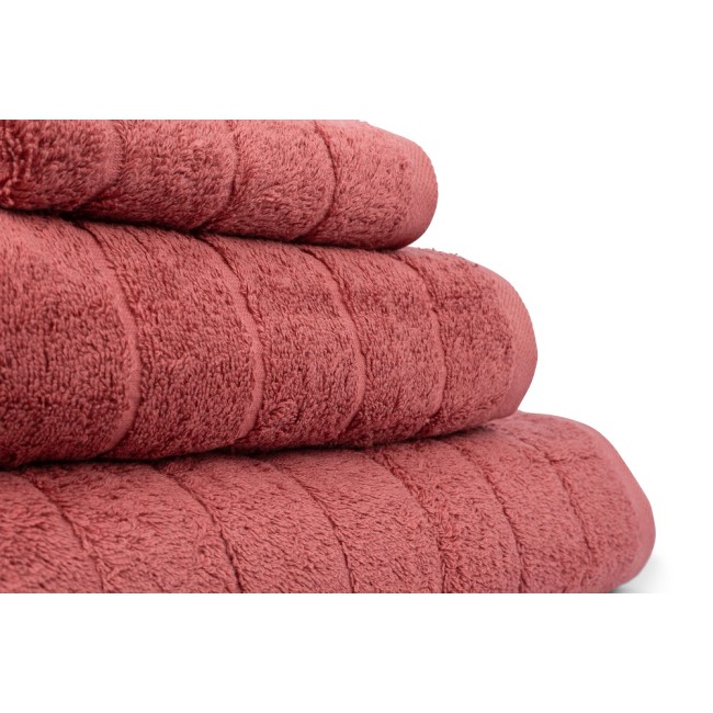 Σετ (3 Τμχ) Πετσέτα Mcdecor Stripe Wine - MCDECOR