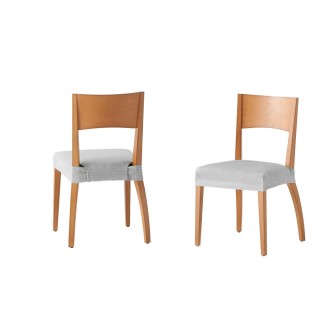 Σετ (2 Τμχ) Ελαστικά Καλύμματα Καπάκια Καρεκλών Tunez Γκρι Ανοιχτό - MCDECOR 40x50 Σετ (2 Τμχ) Ελαστικά Καλύμματα Καπάκια Καρεκλών Tunez Γκρι Ανοιχτό - MCDECOR 40x50