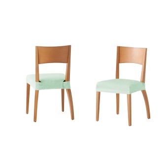 Σετ (2 Τμχ) Ελαστικά Καλύμματα Καπάκια Καρεκλών Tunez Μέντα - MCDECOR 40x50 Σετ (2 Τμχ) Ελαστικά Καλύμματα Καπάκια Καρεκλών Tunez Μέντα - MCDECOR 40x50