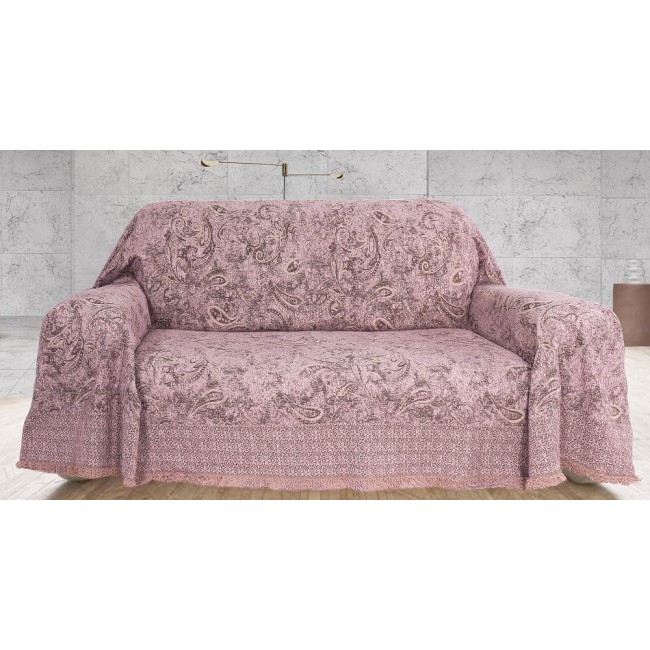 Ριχτάρια (Σετ 2τμχ) Mcdecor Venus Λιλά - MCDECOR 170x180