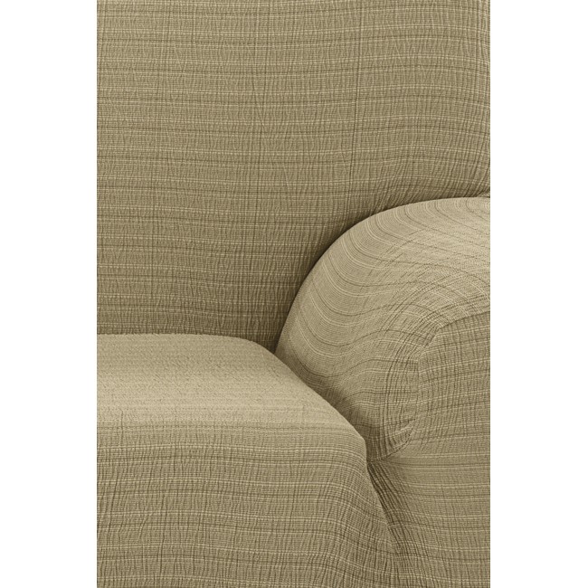 Ελαστικό Κάλυμμα Τετραθέσιου Καναπέ Akari Μπεζ 240x270