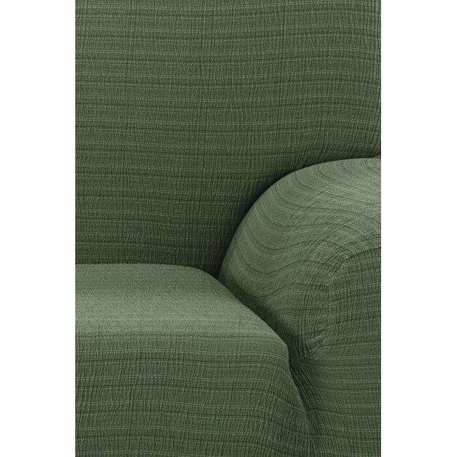 Ελαστικό Κάλυμμα Τετραθέσιου Καναπέ Akari Πράσινο 240x270