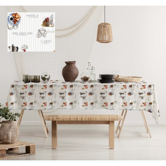 Αλέκιαστο Τραπεζομάντηλο (140X180) 121 140x140