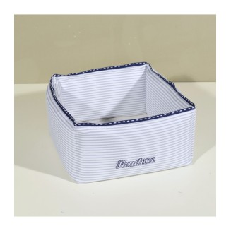 Καλάθι Καλλυντικών 25x12 Nautica Σχ. 905 Γκρι Ριγέ