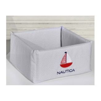 Καλάθι Καλλυντικών 25x12 Nautica Σχ. 935 Γκριι Πουά
