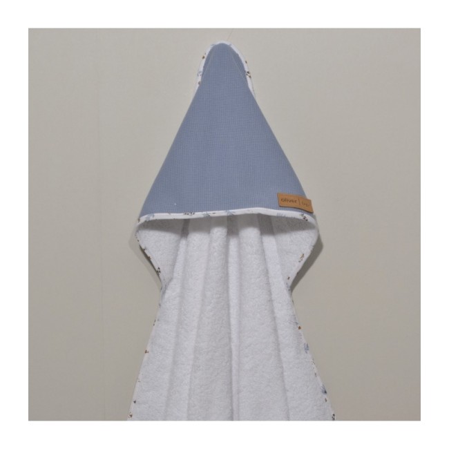 Oliver Baby Des.401 Μπουρνούζι Κάπα Ραφ 75x75