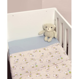 Σεντόνια Σετ  Λίκνου 2 Τεμαχίων 80x100 Oliver Baby Σχ. 213