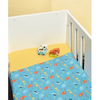 Σεντόνια Σετ  Λίκνου 2 Τεμαχίων 75x110 Oliver Baby Σχ. 216