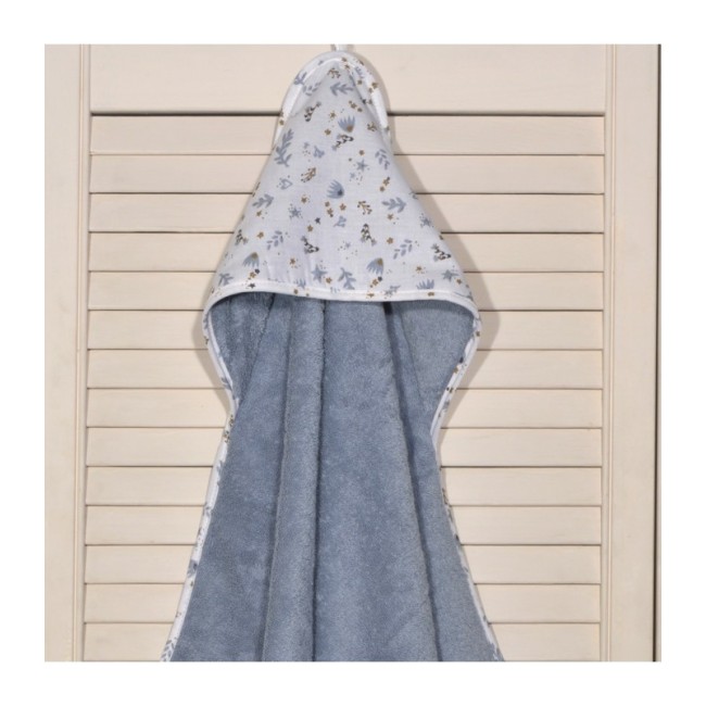 Oliver Baby μπουρνούζι ραφ Σχέδιο 401-1 75χ75 100% βαμβάκι 450grs/sqm Oliver Baby