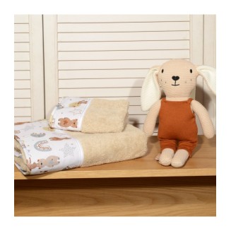 Πετσέτα Σετ  2 Τεμαχίων Oliver Baby Σχ. 410-1 Μπέζ