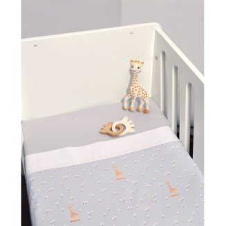 Σεντόνια Σετ Λίκνου 80x110 Sophie La Girafe Σχ. 505