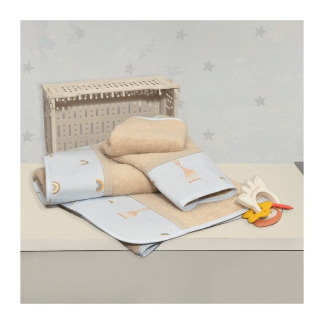 Σετ πετσέτες 2 τεμ 30x50 & 70x120 450 γρμ/τμ Sophie La Girafe σχ 504