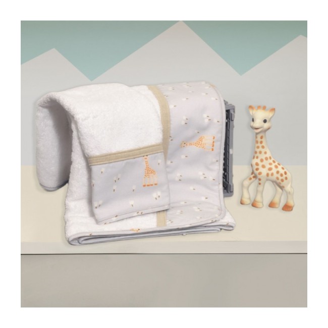 Σετ πετσέτες 2 τεμ 30x50 & 70x120 450 γρμ/τμ Sophie La Girafe σχ 505