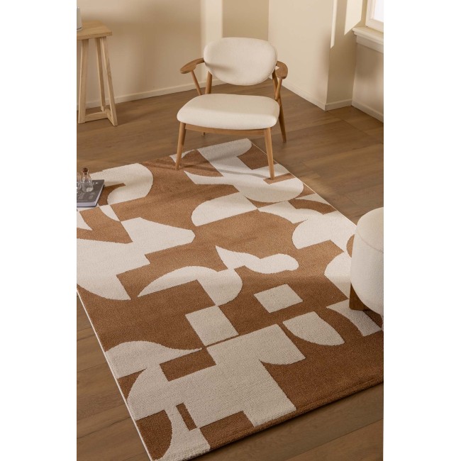 χαλί century 486b terra royal carpet - 133 x 190 cm