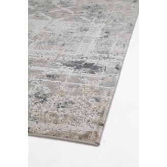 χαλί silky 344a grey royal carpet - 70 x 240 cm