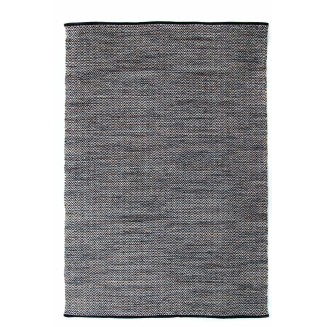 Πατάκι 70x140 Royal Carpet Urban Cotton Kilim Venza Black