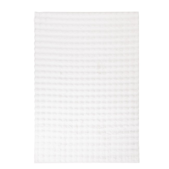γούνινο χαλί bunny bubble white royal carpet - 160 x 230 cm