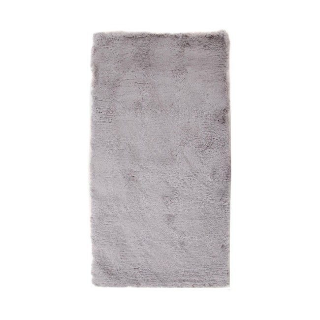 γούνινο χαλί bunny rabbit grey royal carpet - 200 x 250 cm