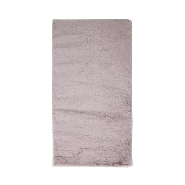 γούνινο χαλί bunny shape rabbit d.beige royal carpet - 60 x 90 cm