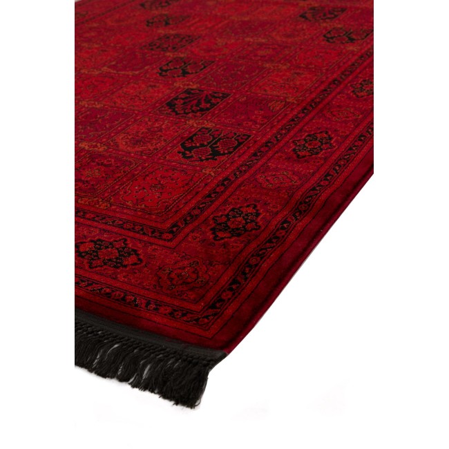 κλασικό χαλί afgan 8129h d.red royal carpet - 160 x 230 cm