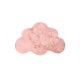 παιδικό χαλί bunny kids cloud pink royal carpet - 80 x 120 cm