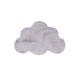 παιδικό χαλί bunny kids cloud silver royal carpet - 80 x 120 cm