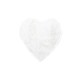παιδικό χαλί bunny kids heart white royal carpet - 100 x 100 cm