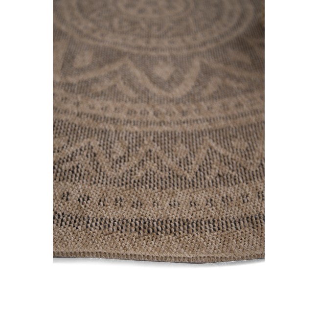 ψάθα avanos 8871 black royal carpet - 200 x 200 cm