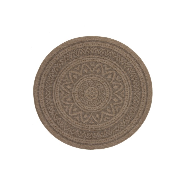 ψάθα avanos 8871 black royal carpet - 200 x 200 cm