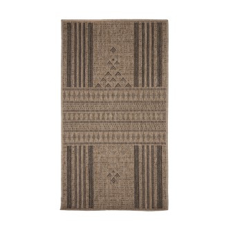 Πατάκι Καλοκαιρινό Ψάθα 80x150 Royal Carpet Avanos 9012 Black