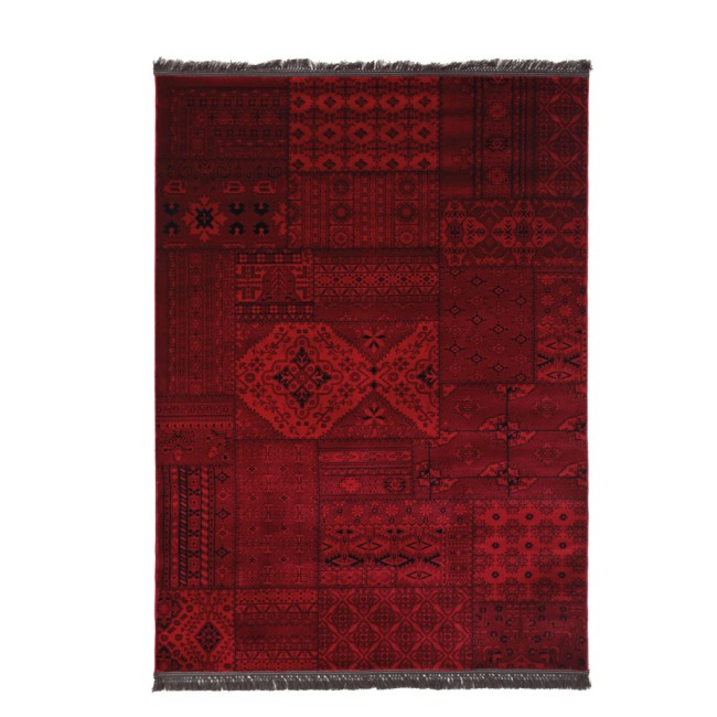 Χαλί 160x230 Royal Carpet Afgan 7675A D.Red