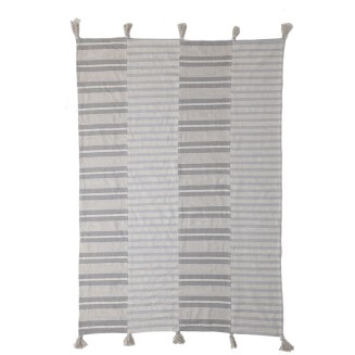 Χαλί Lotus Cotton Kilim 066 Grey/White Royal Carpet 100x160
