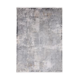 Χαλί Μοντέρνο 080x150 Royal Carpet Bamboo Silk 5988C L. Grey Anthracite