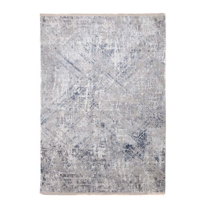 μοντέρνο χαλί infinity 2730a blue grey royal carpet 200x290