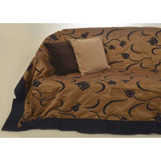 Ριχτάρι Πολυθρόνας 150x180 Silk Fashion 5178  Μπλέ